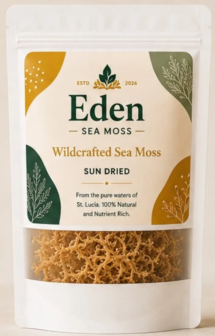 Dry Sea Moss approved pouch image